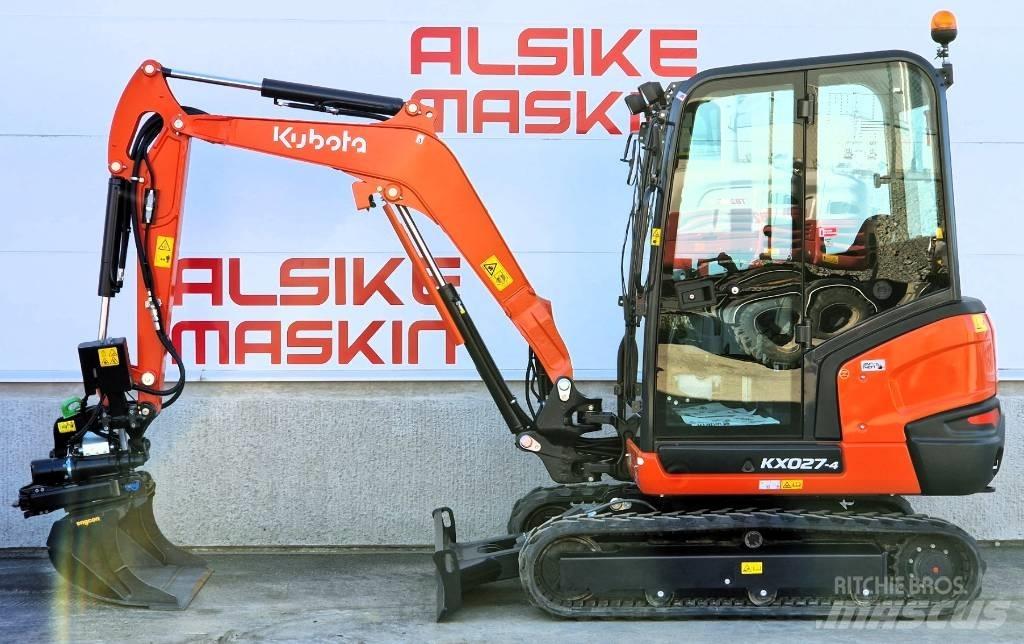 Kubota KX 027-4 حفارات صغيرة أقل من 7 طن (حفارات صغيرة)