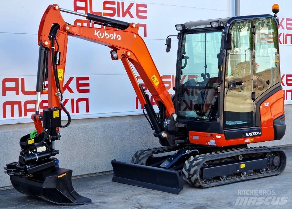 Kubota KX 027-4 حفارات صغيرة أقل من 7 طن (حفارات صغيرة)