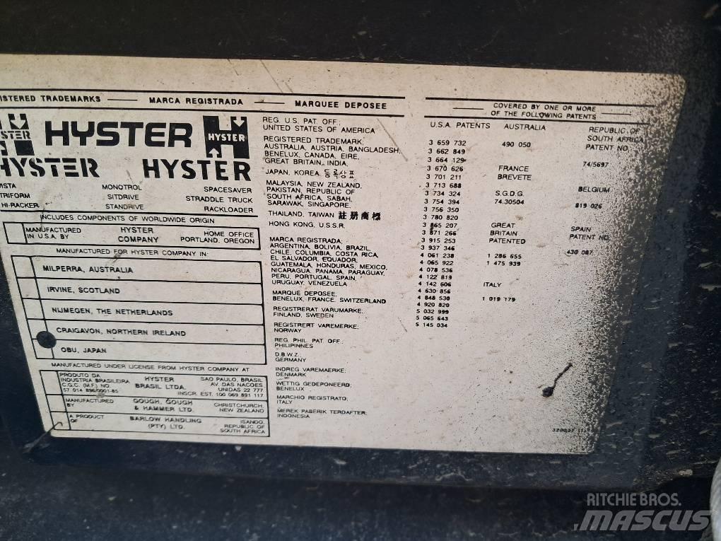 Hyster H250XL شاحنات LPG