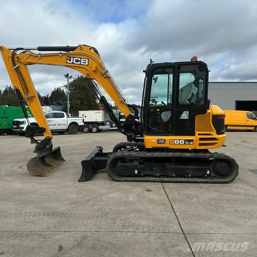 JCB 86C-2 حفارات صغيرة أقل من 7 طن (حفارات صغيرة)