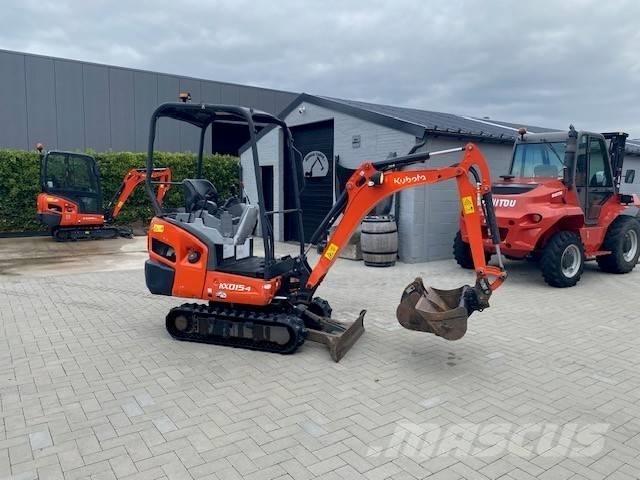 Kubota KX 015-4 حفارات صغيرة أقل من 7 طن (حفارات صغيرة)