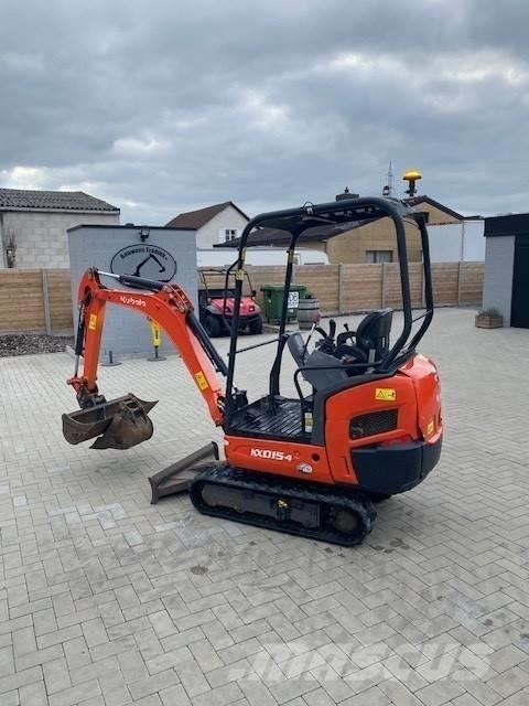 Kubota KX 015-4 حفارات صغيرة أقل من 7 طن (حفارات صغيرة)