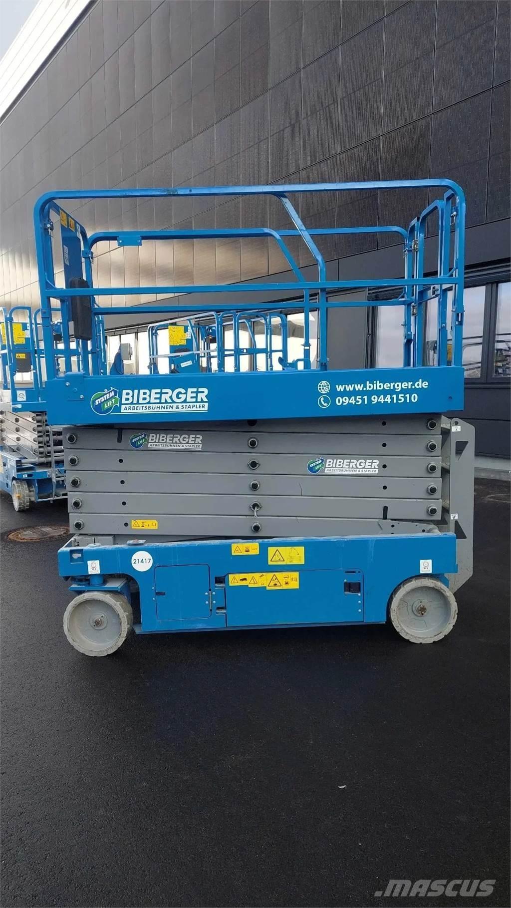 Genie GS 4047 رافعات مقصية الشكل