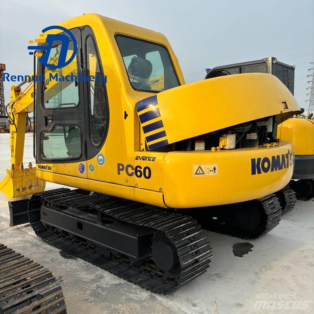 Komatsu PC 60 حفارات صغيرة أقل من 7 طن (حفارات صغيرة)