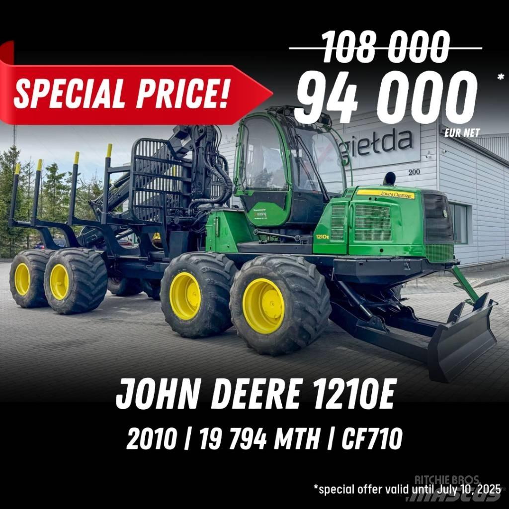John Deere 1210E شاحنات