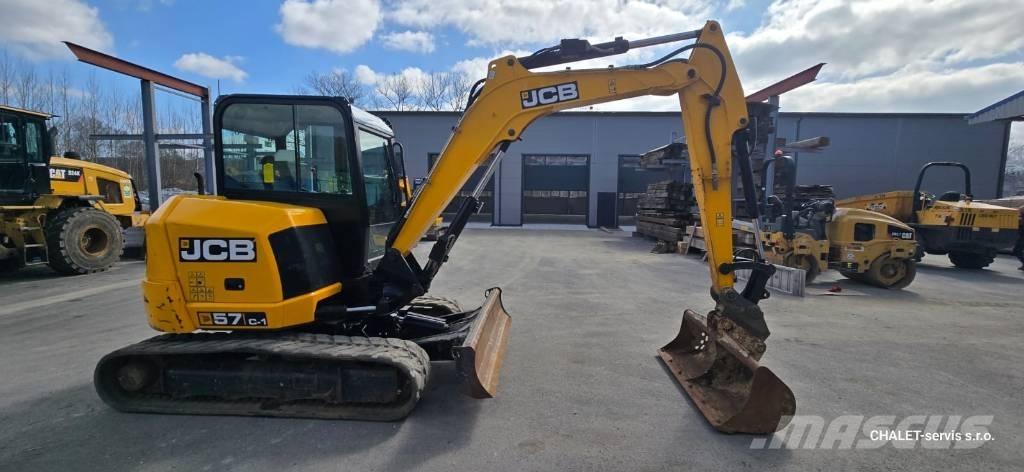 JCB 57 C-1 حفارات صغيرة أقل من 7 طن (حفارات صغيرة)