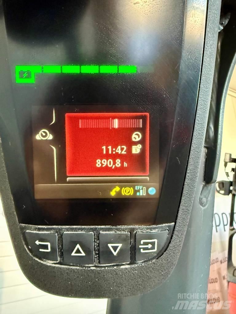 Linde E16P/386-02 شاحنات ذات رافعات شوكية تعمل بالكهرباء
