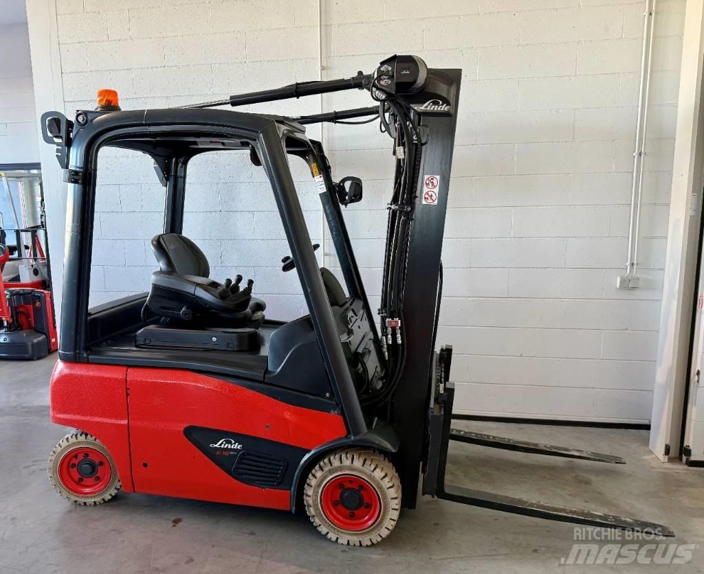 Linde E16P/386-02 شاحنات ذات رافعات شوكية تعمل بالكهرباء