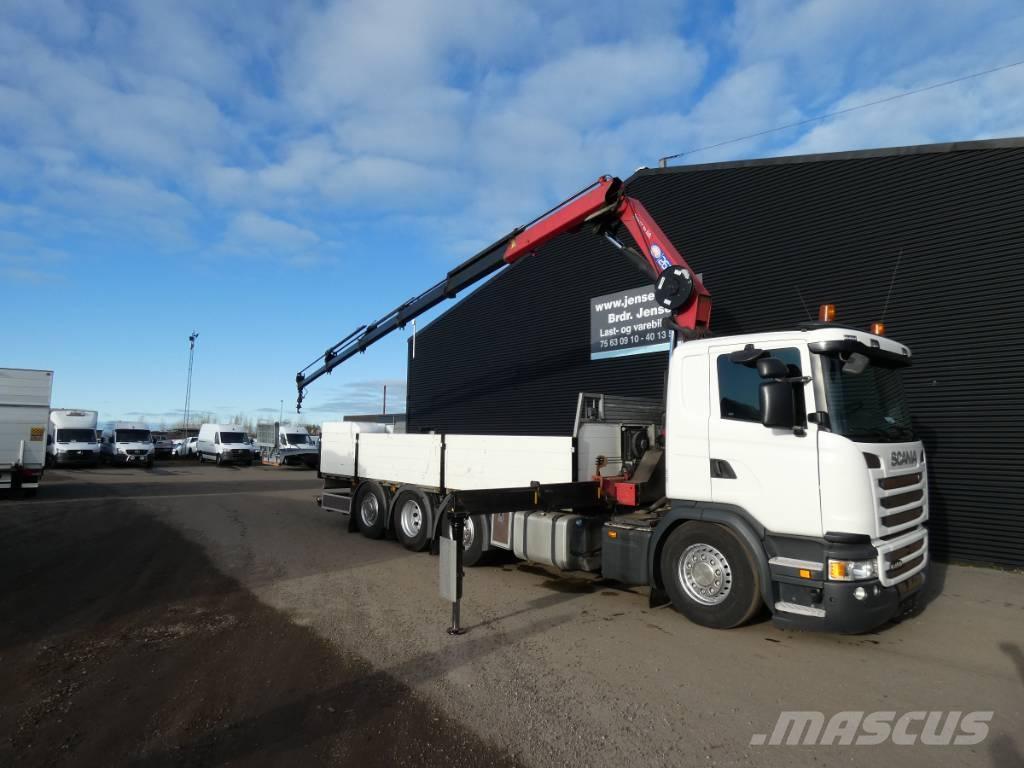 Scania G 450 شاحنات الرافعات