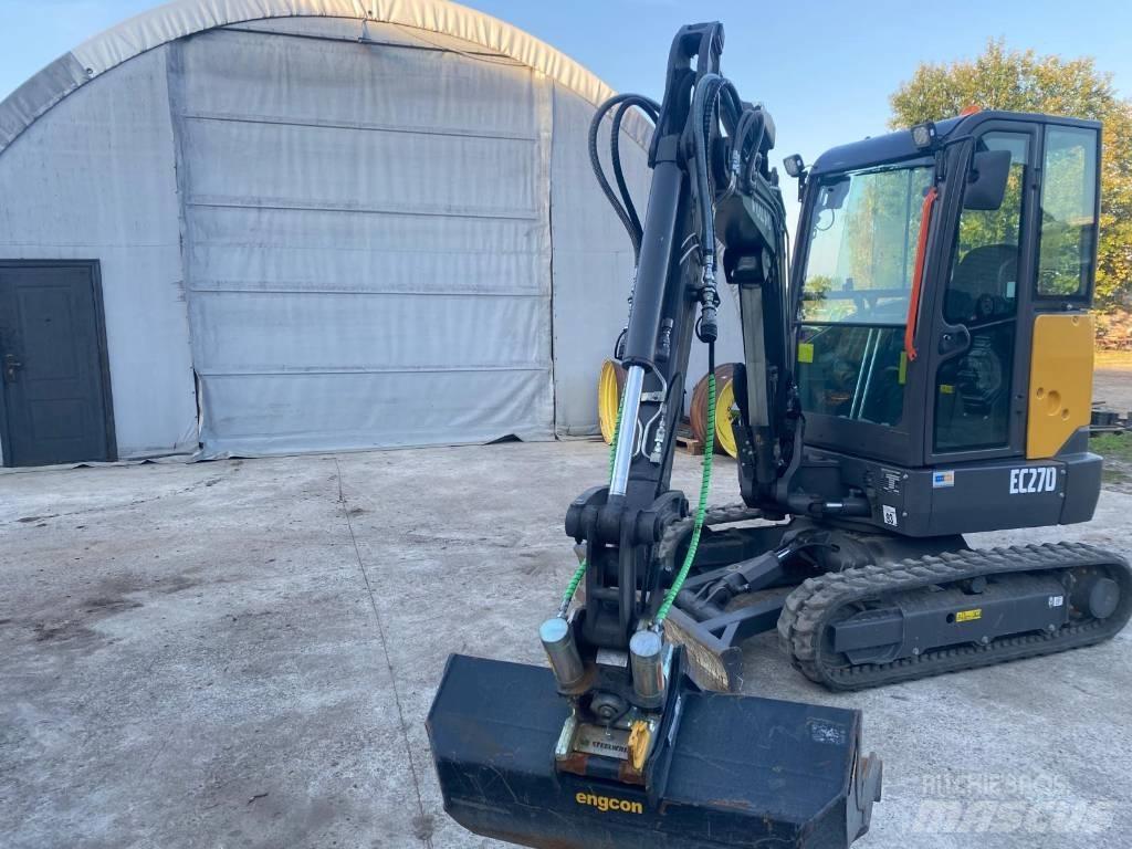 Volvo EC 27 D حفارات صغيرة أقل من 7 طن (حفارات صغيرة)