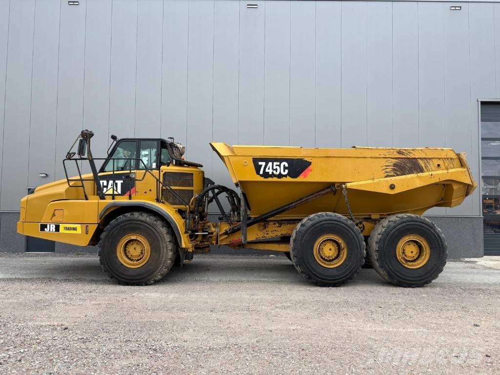 CAT 745 C ساحبات مفصلية