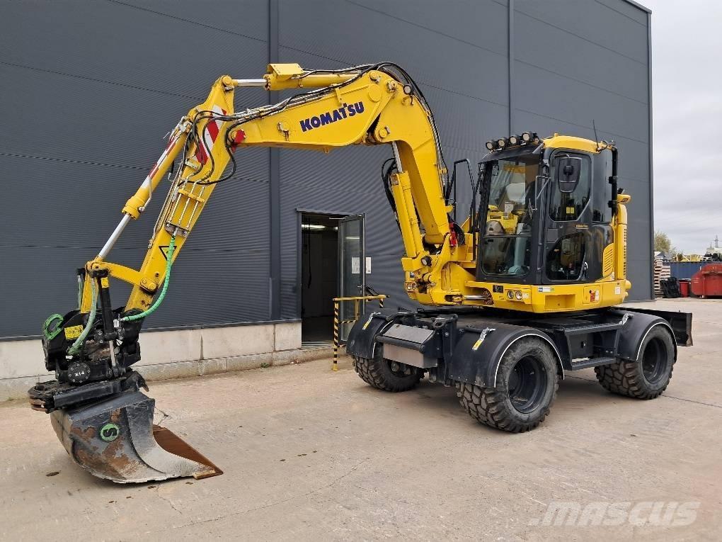 Komatsu PW138MR-11E0 حفارات بعجل