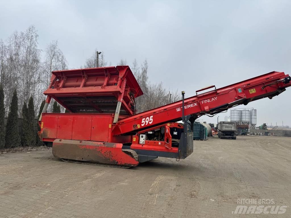 Terex Finlay 595 أجهزة فحص متنقلة