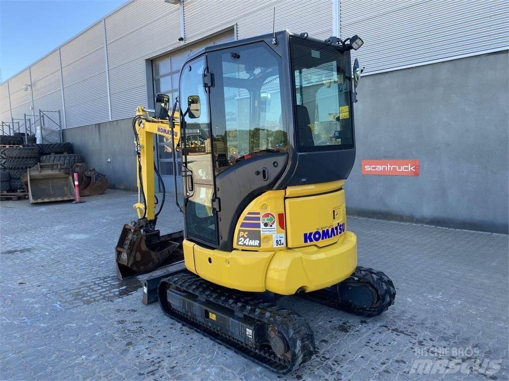 Komatsu PC24MR-5 حفارات بعجل