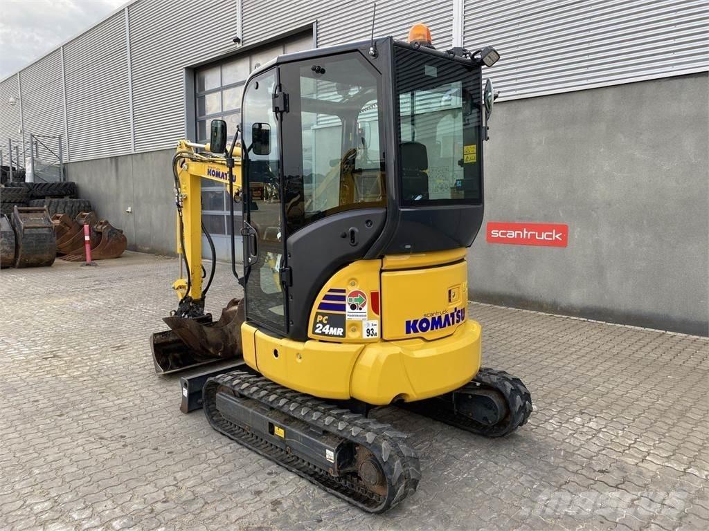 Komatsu PC24MR-5 حفارات بعجل