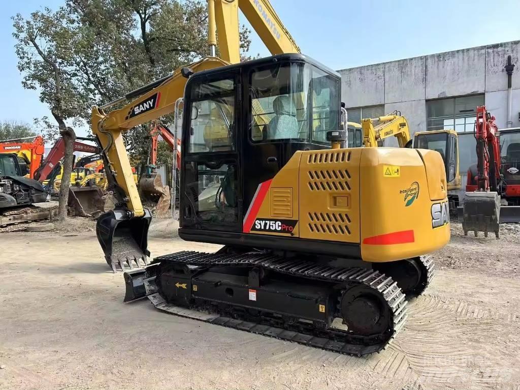Sany SY 75 C pro حفارات زحافة