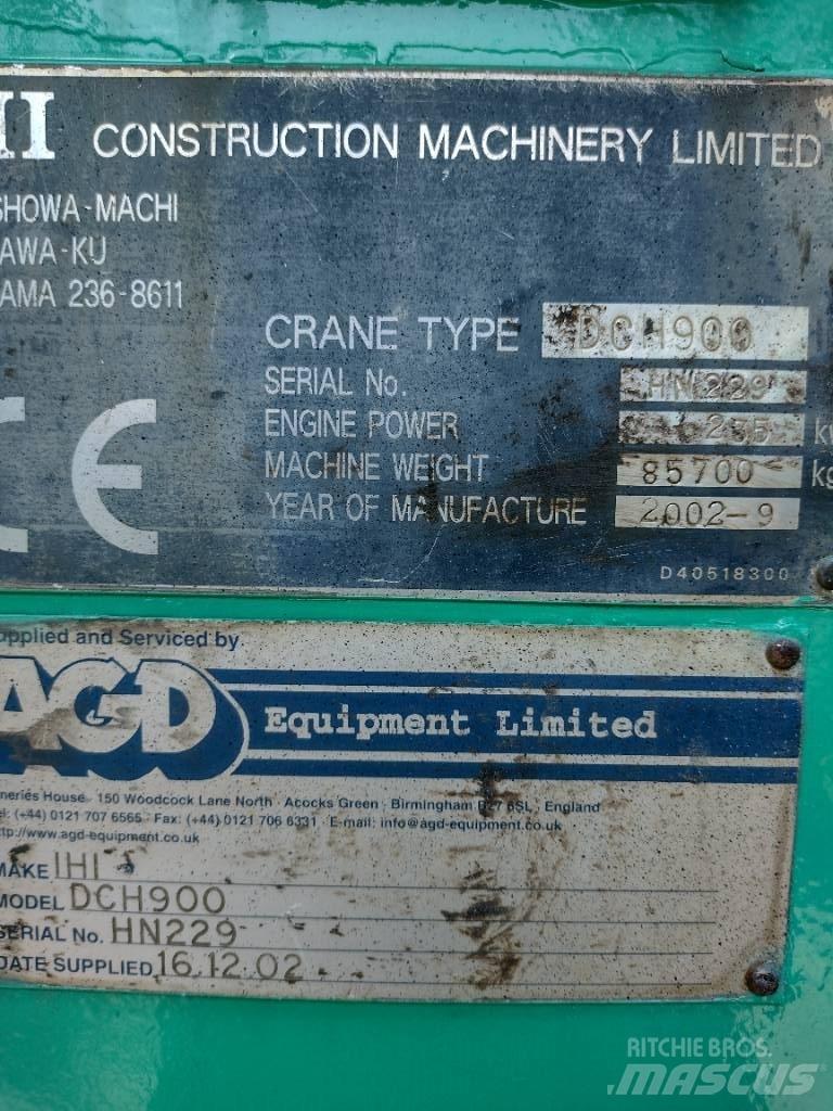 IHI DCH900 رافعات مجنزرة