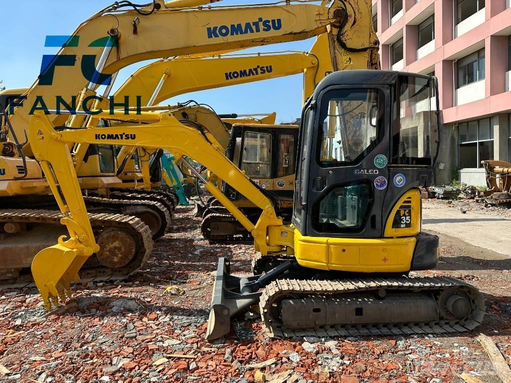 Komatsu PC 35 MR حفارات صغيرة أقل من 7 طن (حفارات صغيرة)