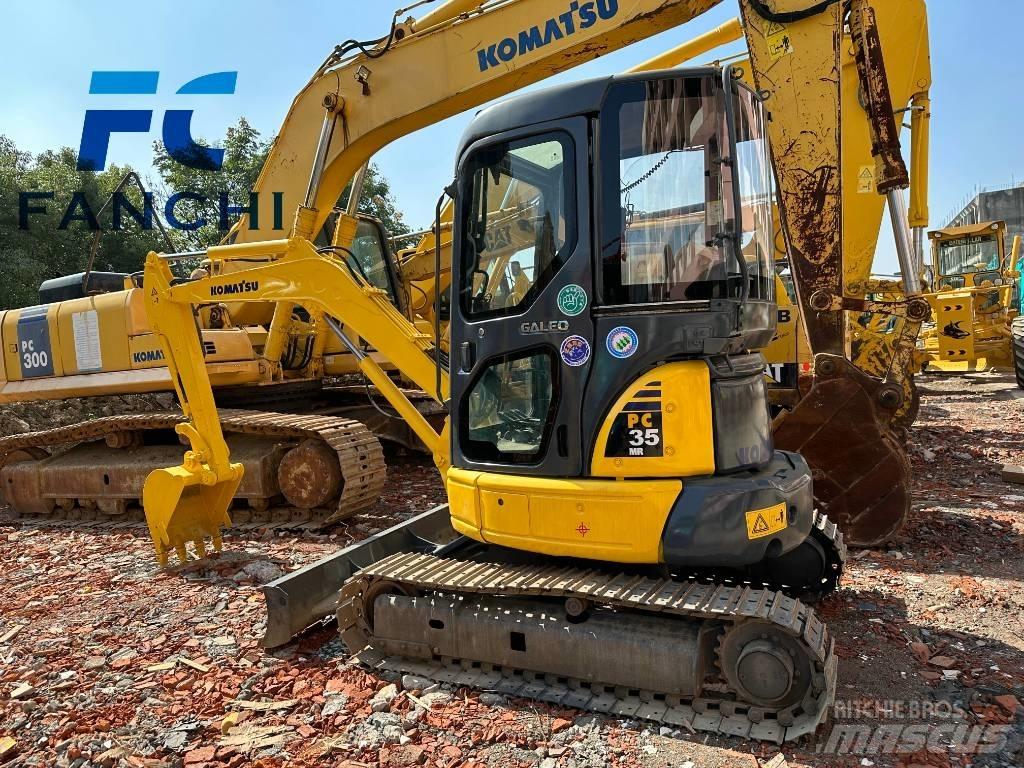 Komatsu PC 35 MR حفارات صغيرة أقل من 7 طن (حفارات صغيرة)