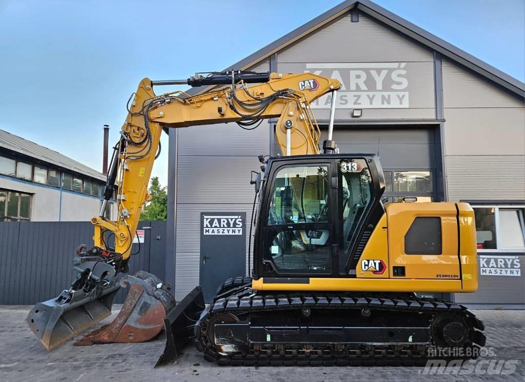 CAT 313 حفارات زحافة