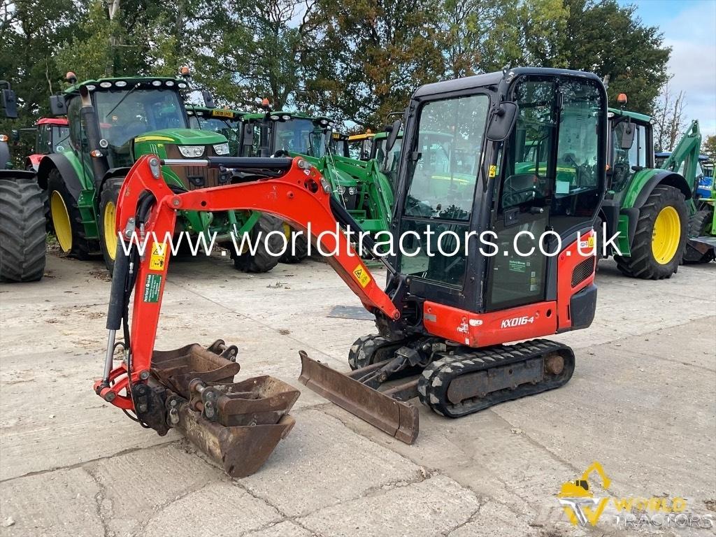 Kubota KX 016-4 حفارات صغيرة أقل من 7 طن (حفارات صغيرة)