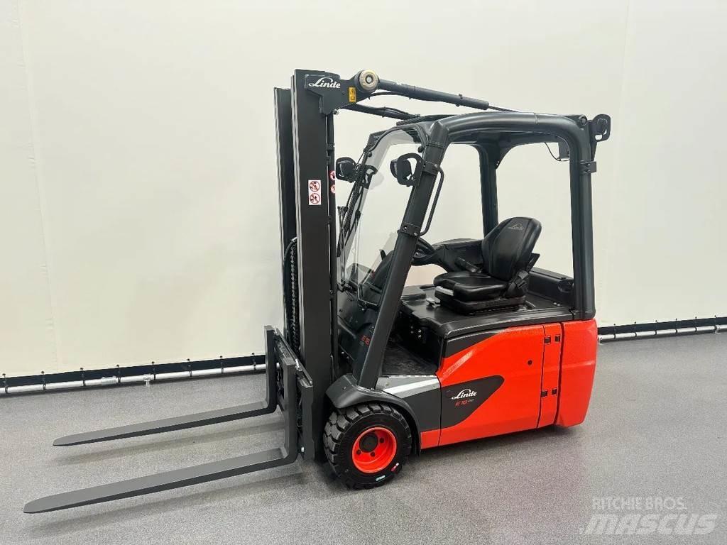 Linde 386 E 18-02 شاحنات ذات رافعات شوكية تعمل بالكهرباء