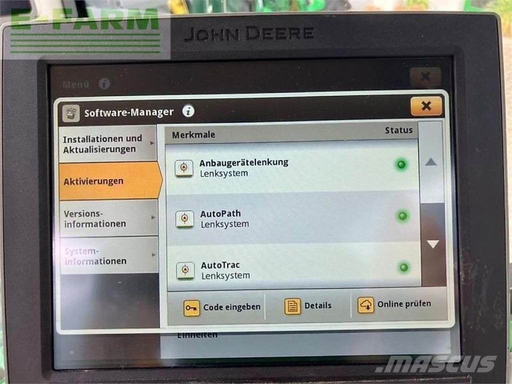 John Deere 7r 330 الجرارات