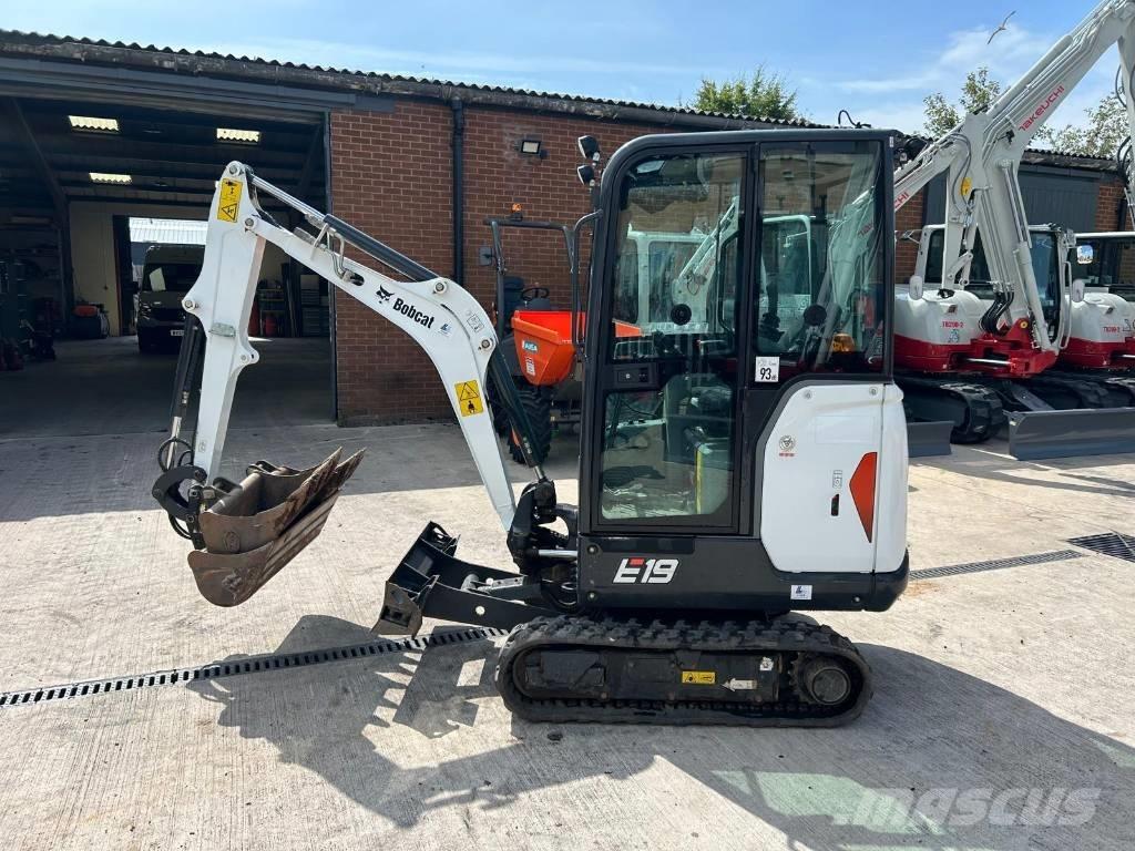 Bobcat E 19 حفارات صغيرة أقل من 7 طن (حفارات صغيرة)