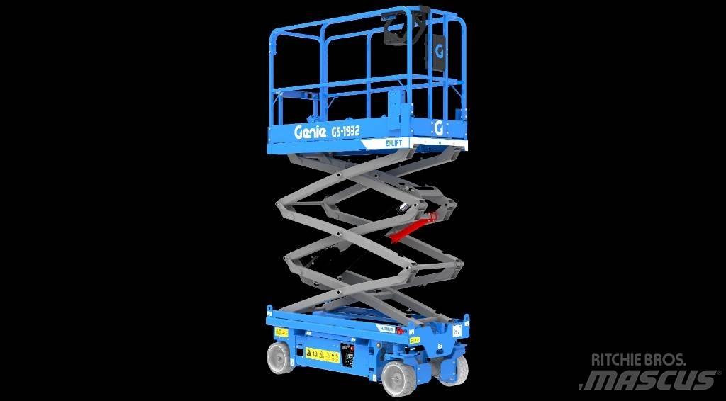 Genie GS-1932 E-Lift رافعات مقصية الشكل