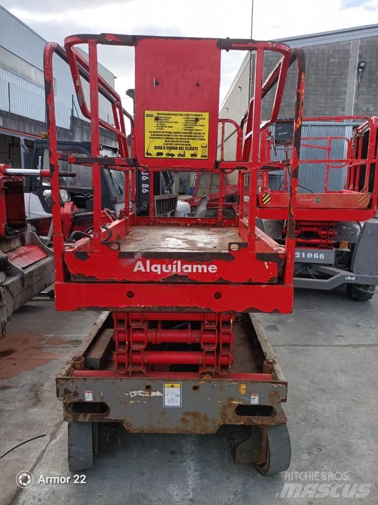 Haulotte Compact 10 رافعات مقصية الشكل