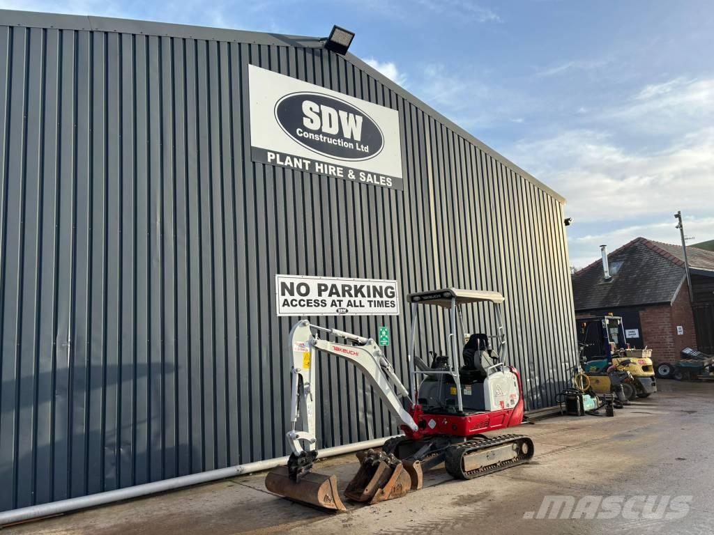 Takeuchi TB 216 حفارات صغيرة أقل من 7 طن (حفارات صغيرة)