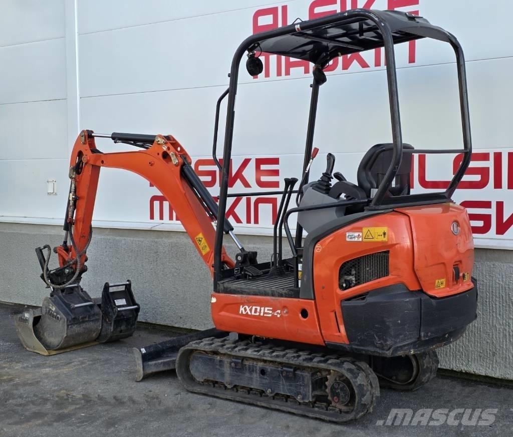 Kubota KX 015-4 حفارات صغيرة أقل من 7 طن (حفارات صغيرة)