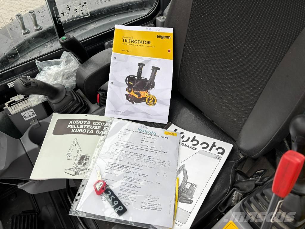 Kubota U55-4 حفارات صغيرة أقل من 7 طن (حفارات صغيرة)