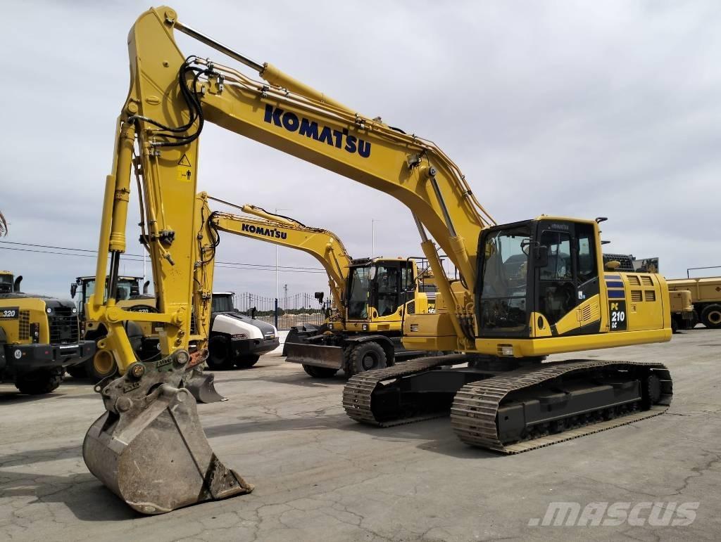 Komatsu PC 210 LC-11 حفارات زحافة
