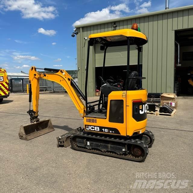 JCB 18Z-1 حفارات صغيرة أقل من 7 طن (حفارات صغيرة)