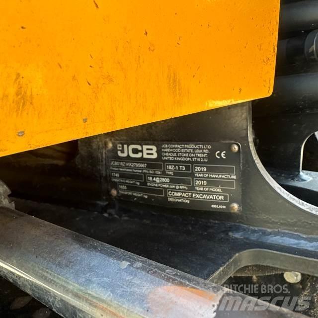 JCB 18Z-1 حفارات صغيرة أقل من 7 طن (حفارات صغيرة)