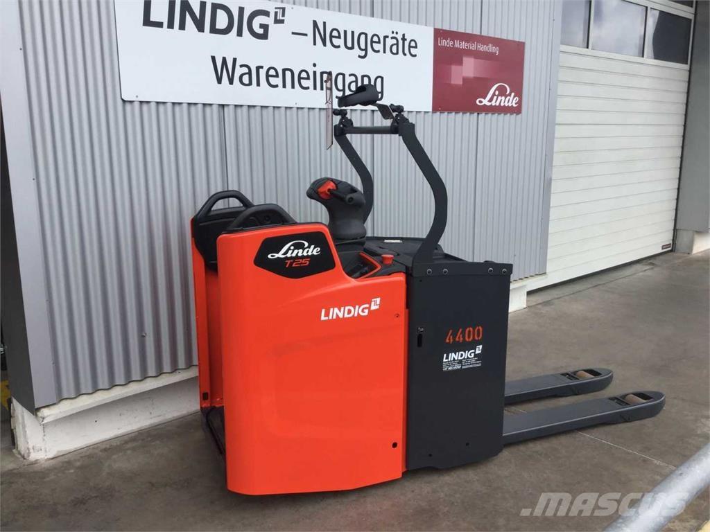 Linde T25FP رافعة منخفضة المستوى ذات منصة