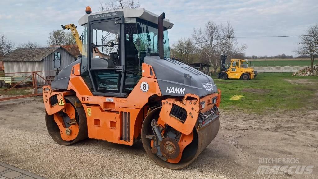 Hamm DV 70 VV مداحل ثنائية الاسطوانة