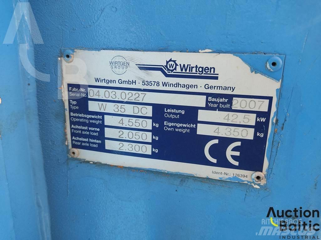 Wirtgen W35DC ماكينات الكشط البارد للأسفلت