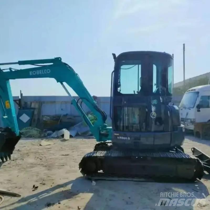 Kobelco SK 55 حفارات صغيرة أقل من 7 طن (حفارات صغيرة)