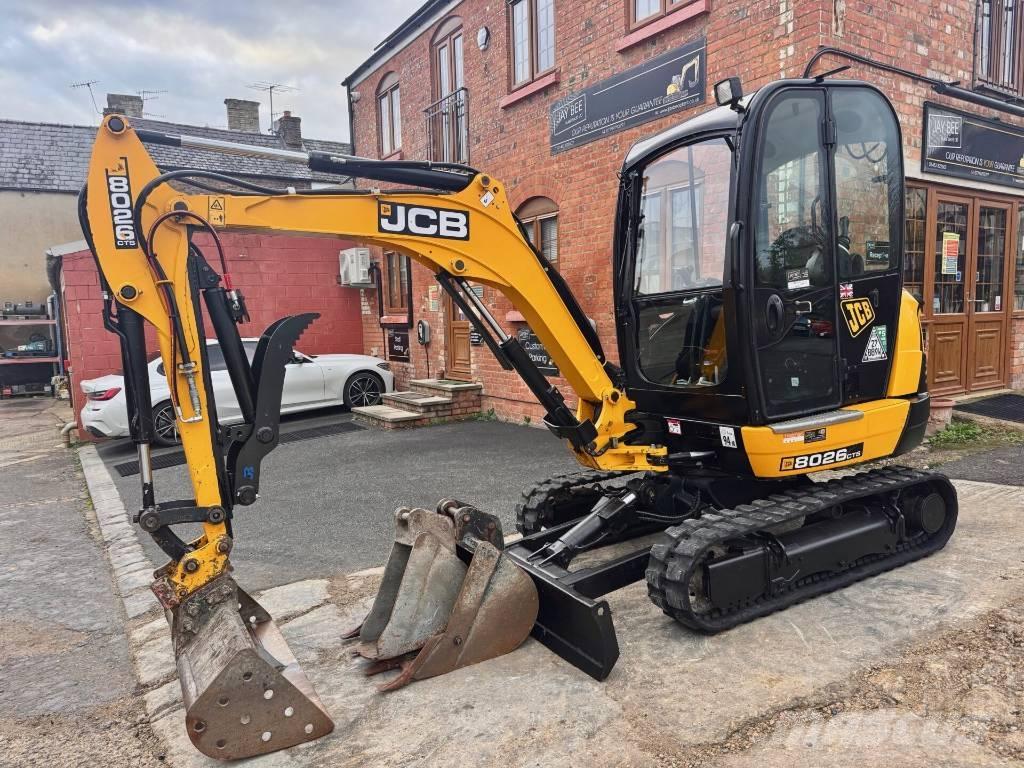 JCB 8026 CTS حفارات صغيرة أقل من 7 طن (حفارات صغيرة)