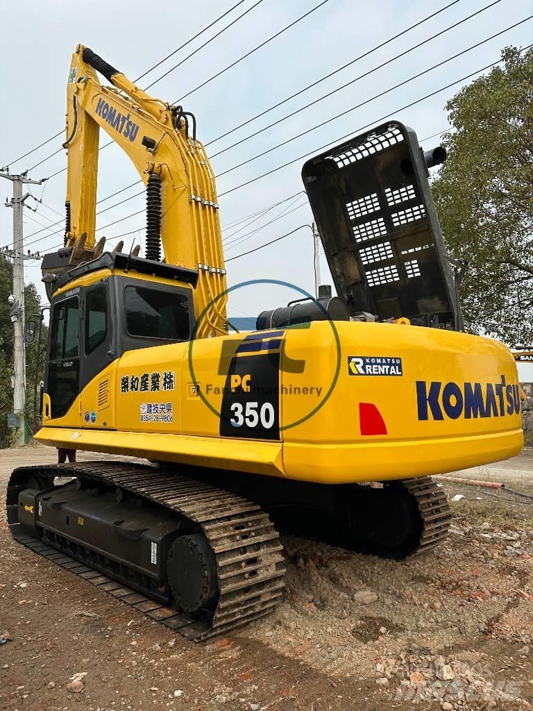 Komatsu PC 350-7 حفارات زحافة