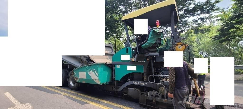 Vögele Super 1100-2 معدات السفلتة