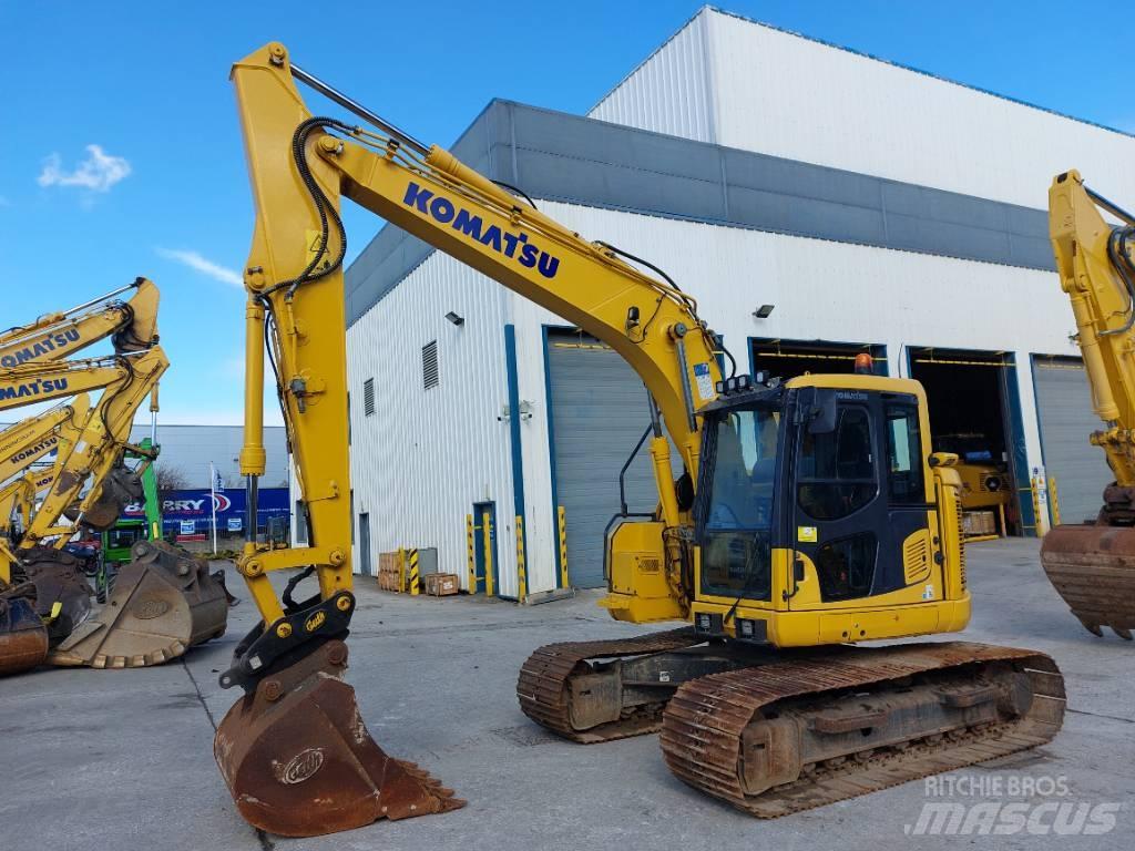 Komatsu PC138US-11 حفارات زحافة
