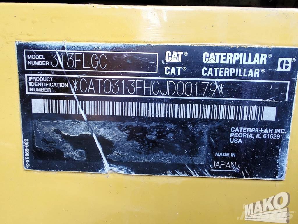CAT 313 F LGC حفارات زحافة