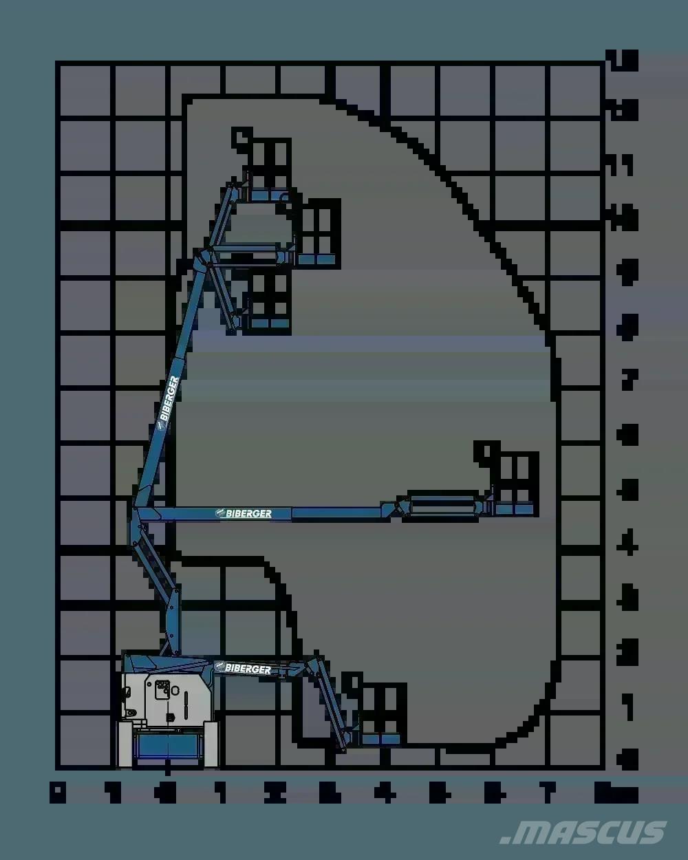 Genie Z34/22N رافعات سلة مفصلية