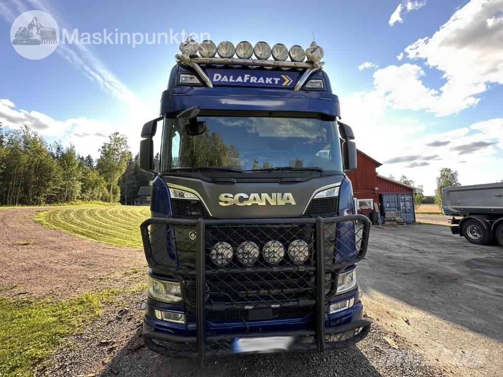 Scania R 650 شاحنات أشجار
