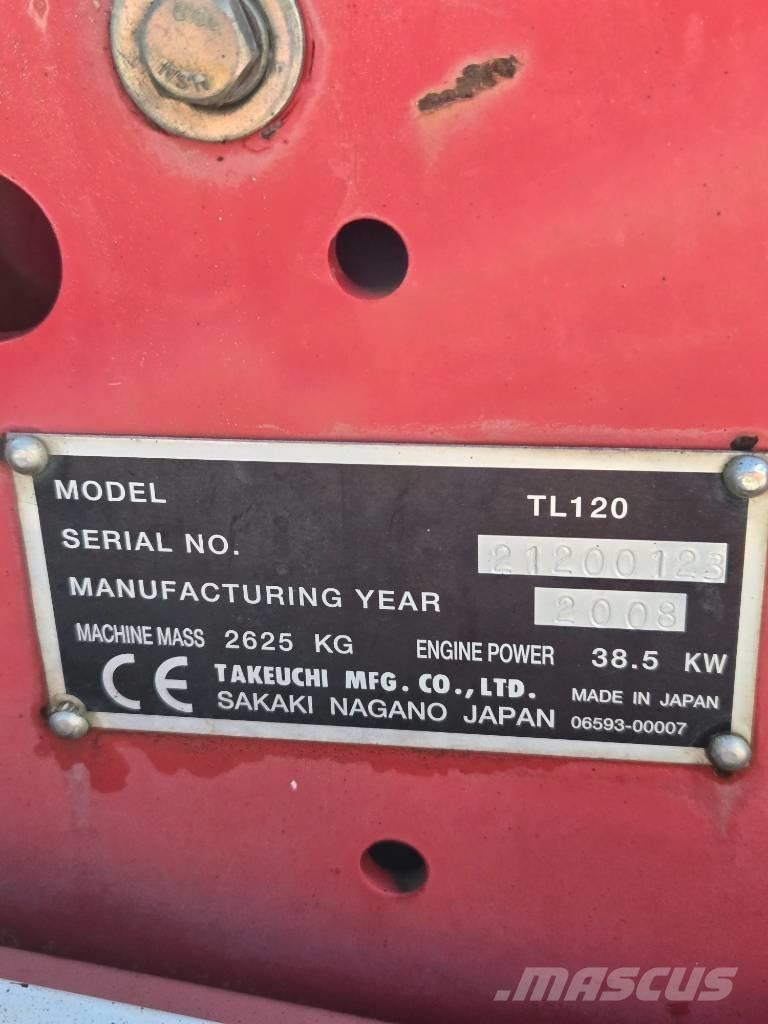 Takeuchi TL120 لوادر انزلاقية التوجيه