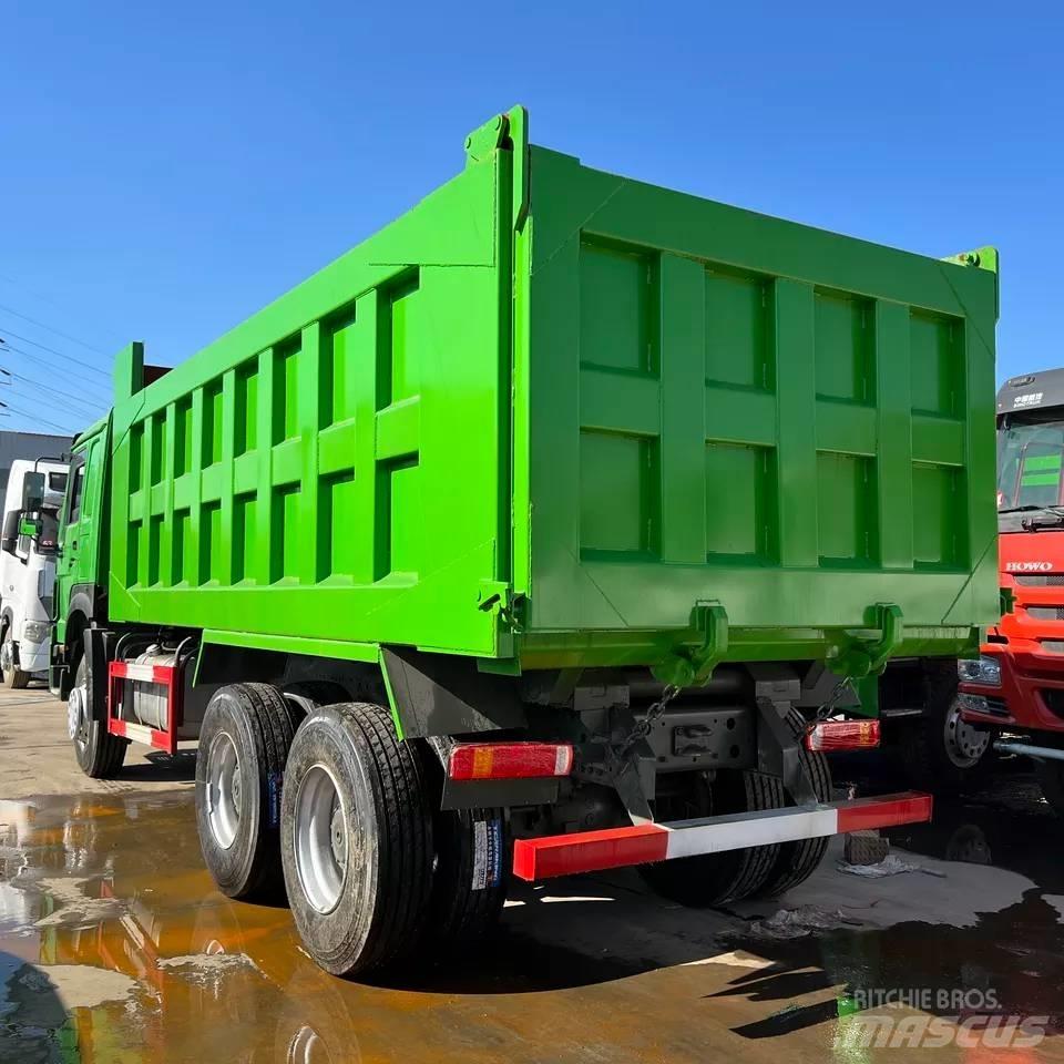 Howo 371 6x4 شاحنات قلابة