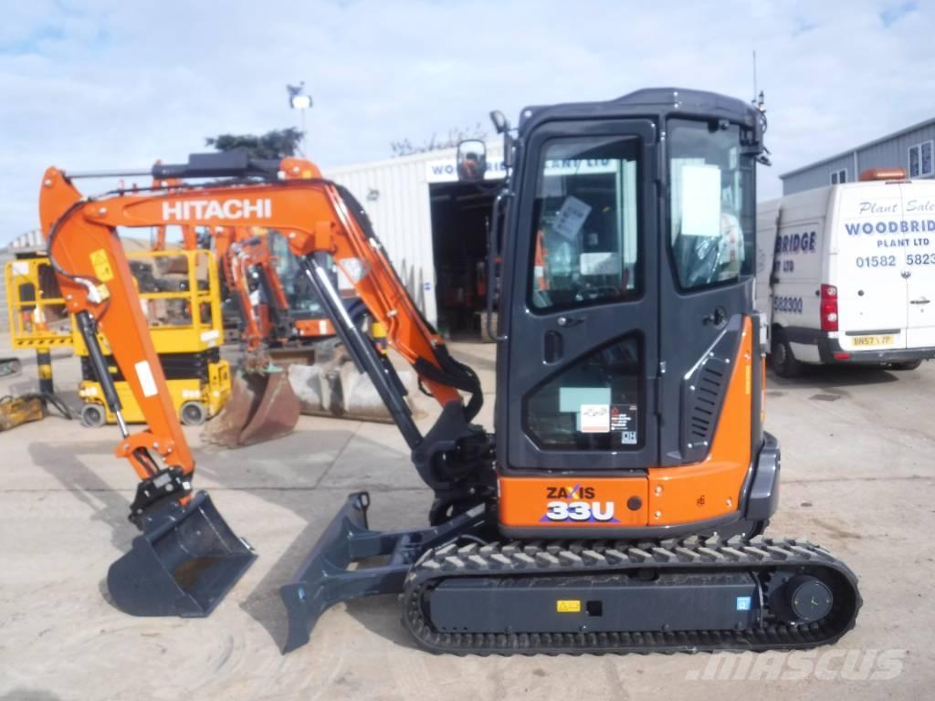 Hitachi ZX 33 U-6 حفارات صغيرة أقل من 7 طن (حفارات صغيرة)